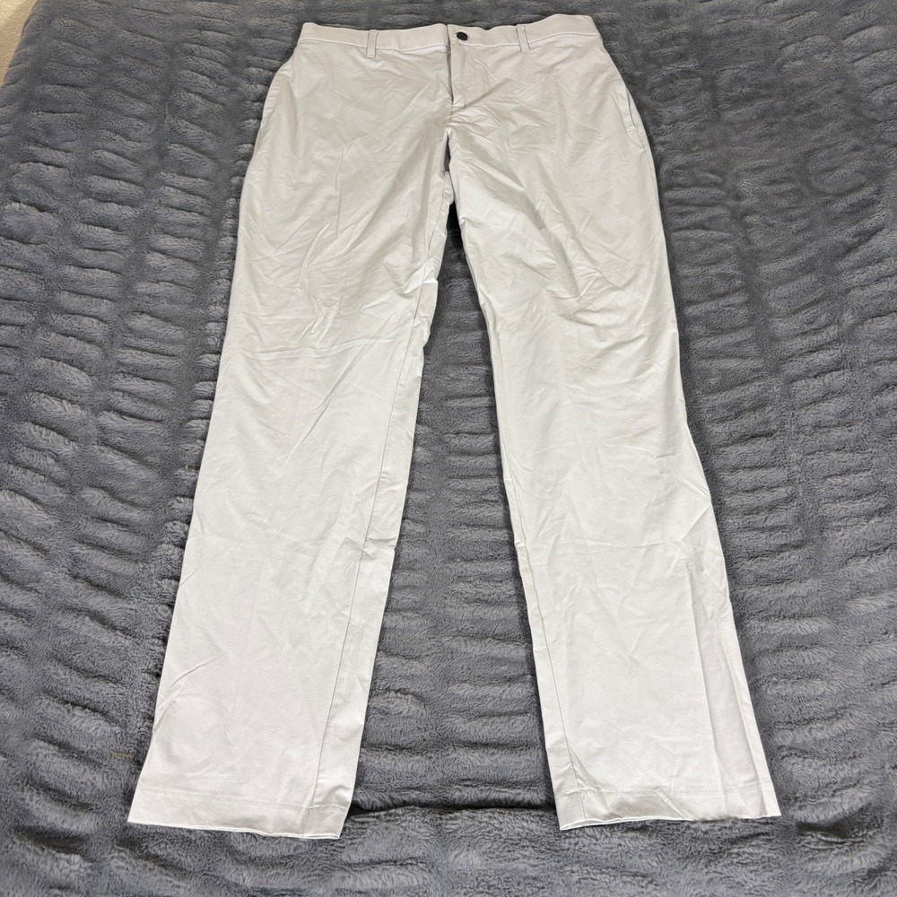 VRST Mens Golf‎ Easy Waist Pant Light Gray Performance Stretch Size Medium AQ831